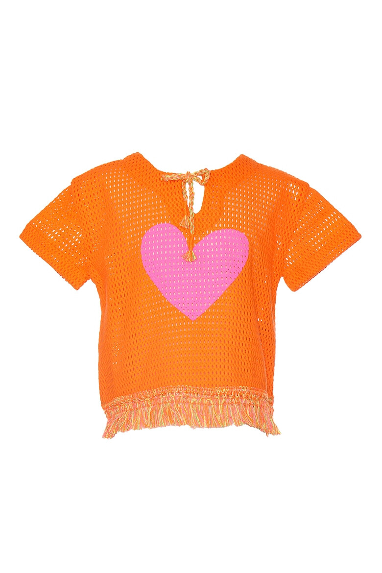 Agatha Ruiz de la Prada Tricou cu perforatii - Pled.ro