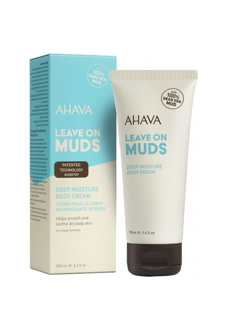 AHAVA Crema de corp pe baza de namol Leave on muds 100 ml - Pled.ro