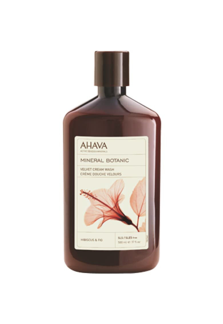 AHAVA Crema de dus cu aroma de Hibiscus Mineral Botanic 500 ml - Pled.ro