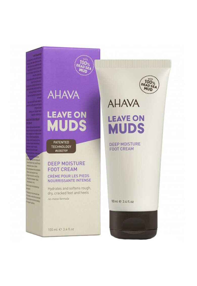 AHAVA Crema de picioare pe baza de namol Leave on muds 100 ml - Pled.ro