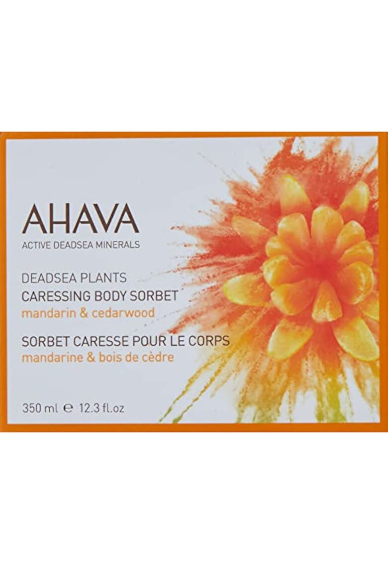 AHAVA Crema hidratanta de corp pe baza de minerale cu mandarine si lemn de cedru Deadsea Plants 350 ml - Pled.ro