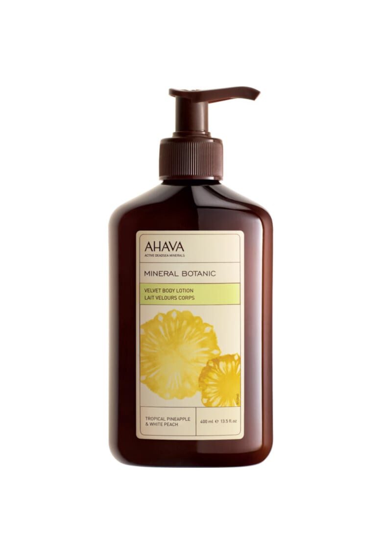 AHAVA Lotiune de corp cu aroma de ananas Mineral Botanic 400 ml - Pled.ro