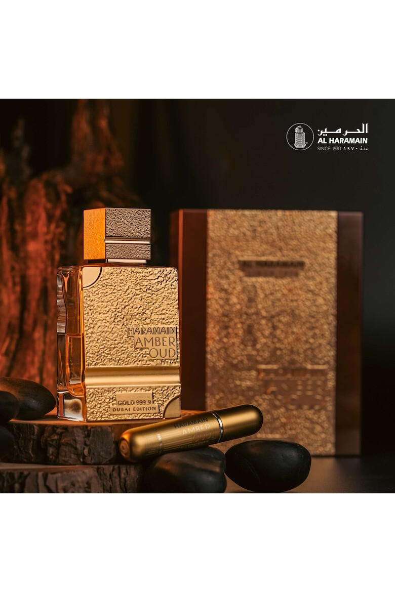 AL HARAMAIN Extract de parfum Amber Oud Gold 999.9 Dubai Edition Unisex 75 ml - Pled.ro