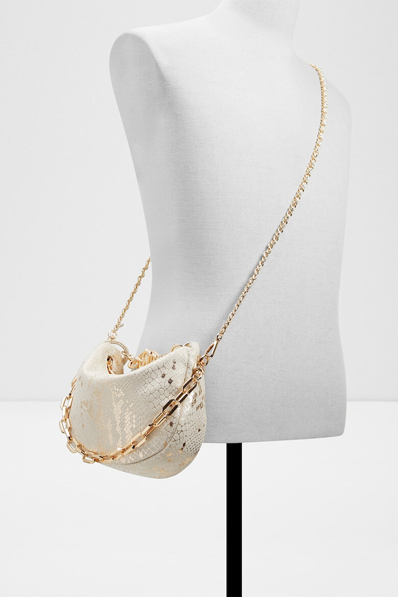 Aldo Geanta crossbody cu bareta din lant Python - Pled.ro