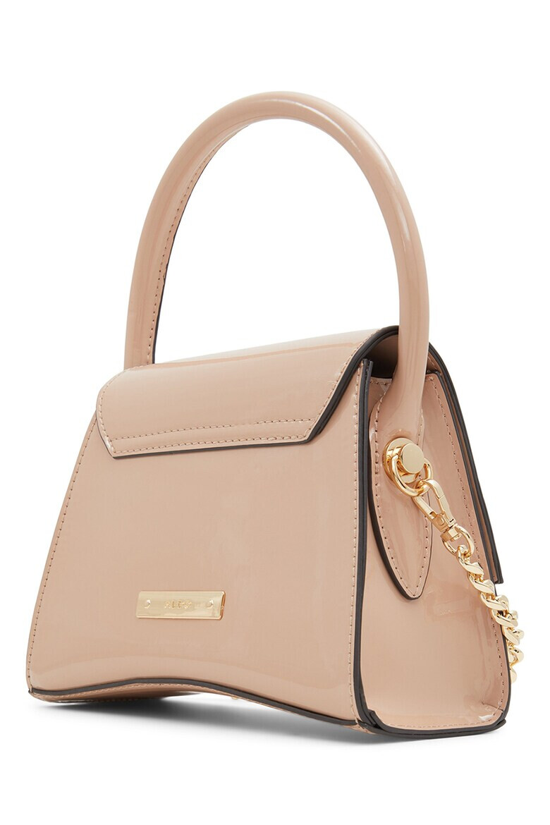 Aldo Geanta crossbody de piele ecologica cu aspect lacuit Angelie - Pled.ro