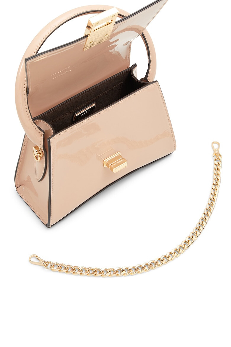 Aldo Geanta crossbody de piele ecologica cu aspect lacuit Angelie - Pled.ro