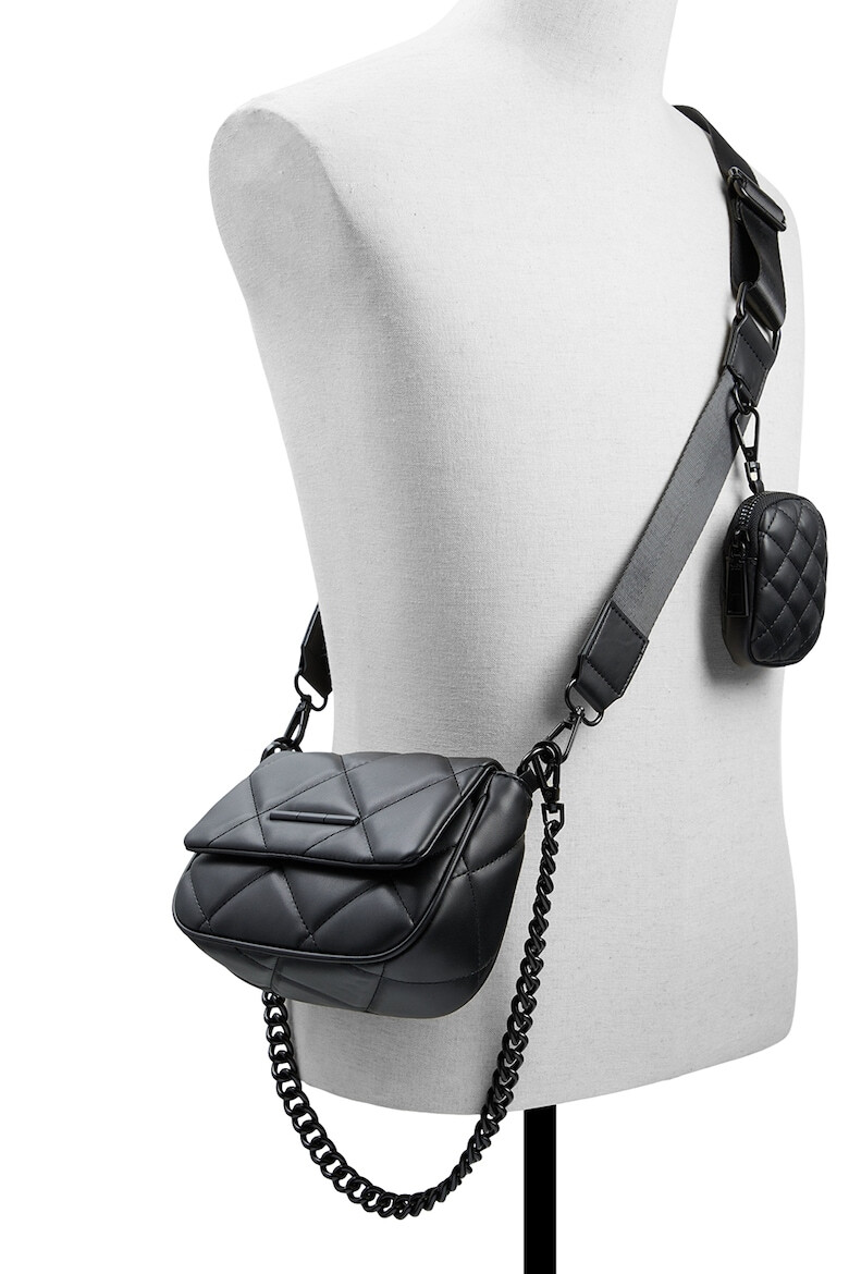 Aldo Geanta crossbody de piele ecologica cu aspect matlasat Mininorie - Pled.ro