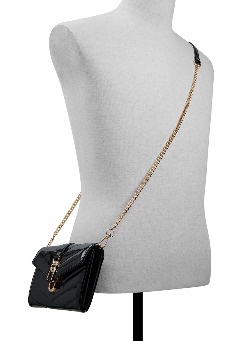 Aldo Geanta crossbody de piele ecologica cu bareta lant - Pled.ro