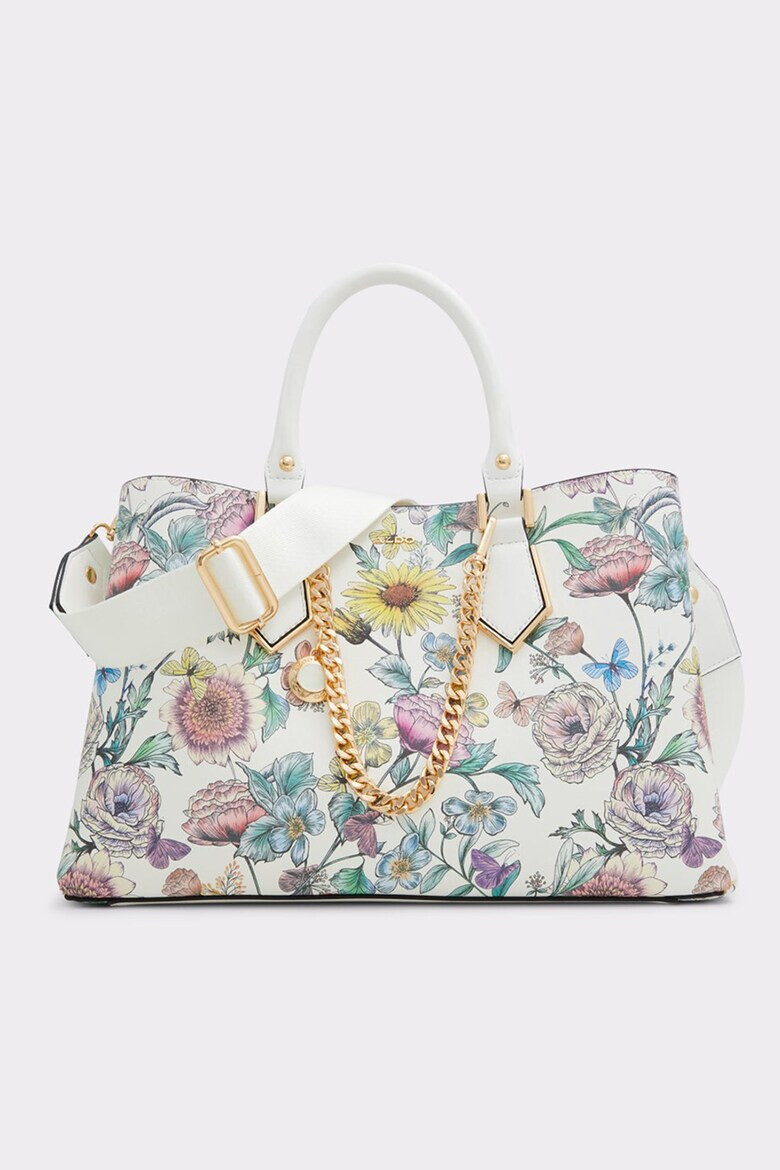 Aldo Geanta crossbody de piele ecologica cu imprimeu floral Baeli - Pled.ro