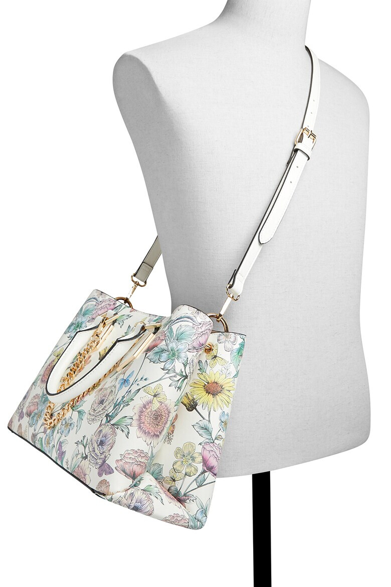 Aldo Geanta crossbody de piele ecologica cu imprimeu floral Baeli - Pled.ro