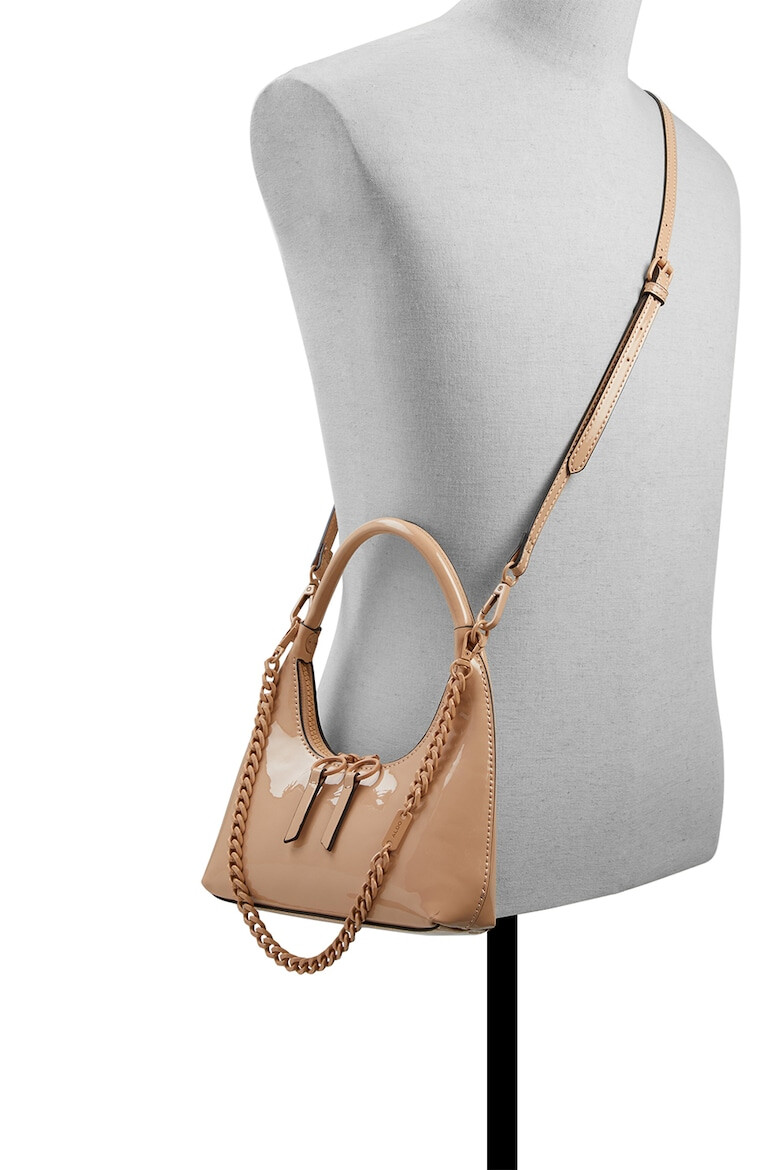 Aldo Geanta crossbody de piele ecologica cu model piele de reptila Yvana - Pled.ro