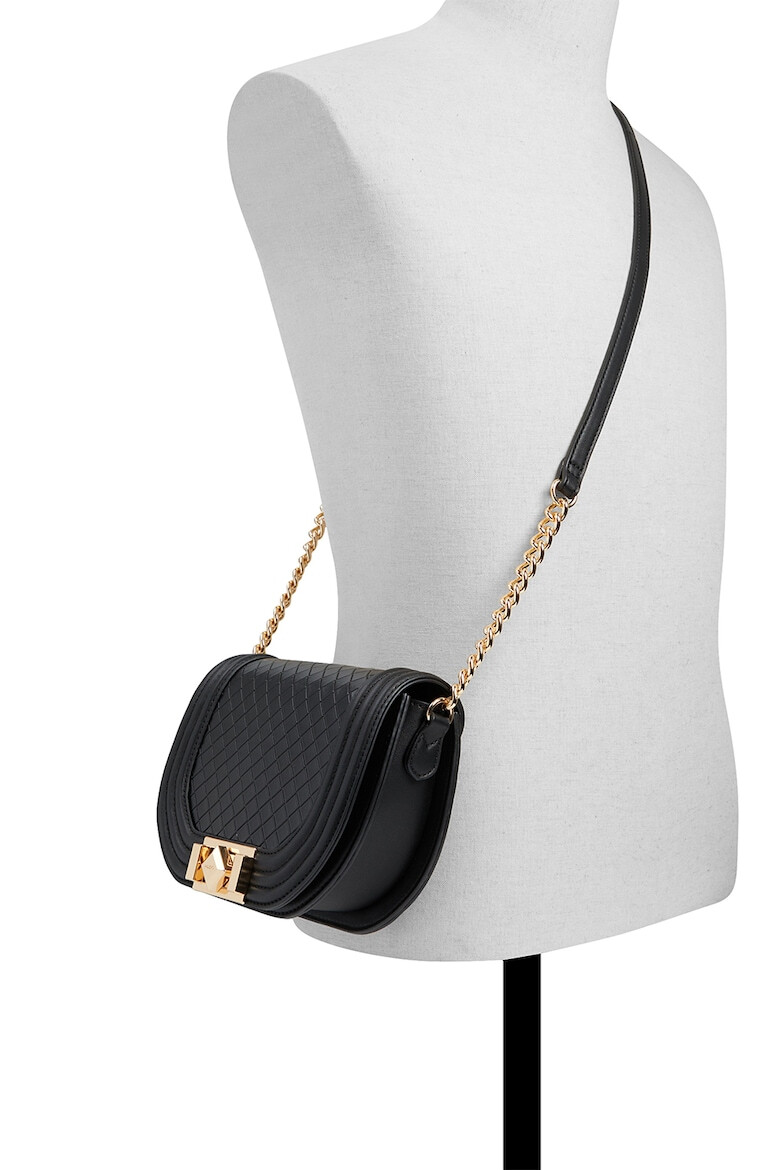 Aldo Geanta crossbody de piele ecologica Saddlebae - Pled.ro