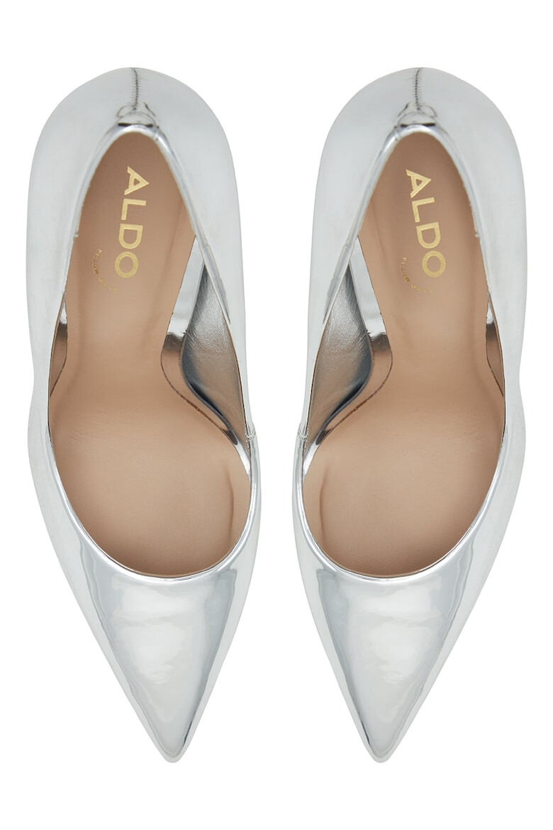 Aldo Pantofi stiletto de piele ecologica cu aspect metalizat - Pled.ro