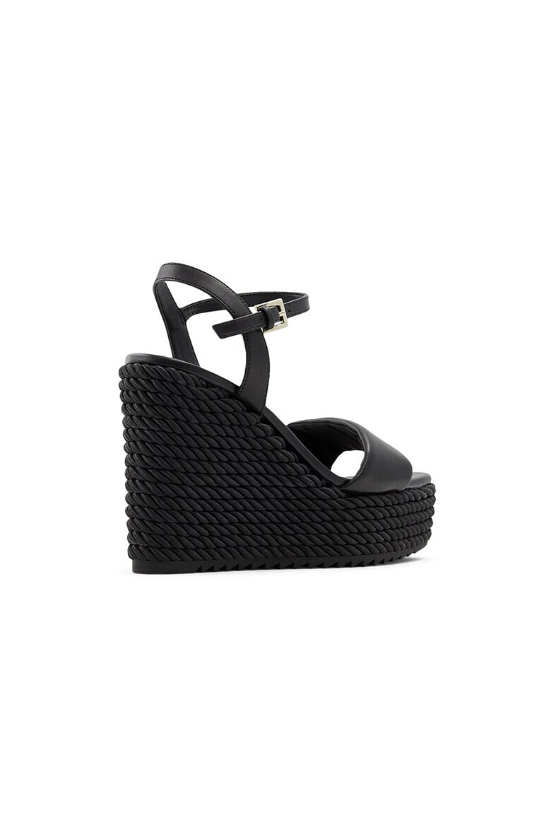 Aldo Sandale din piele cu talpa wedge Jeigh - Pled.ro