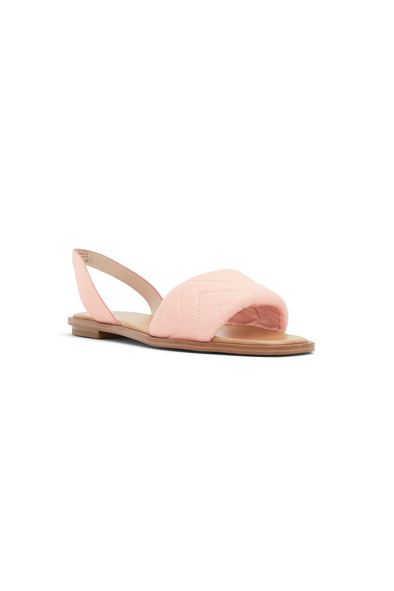 Aldo Sandale slingback din piele ecologica cu aspect matlasat Grirawiaflex - Pled.ro