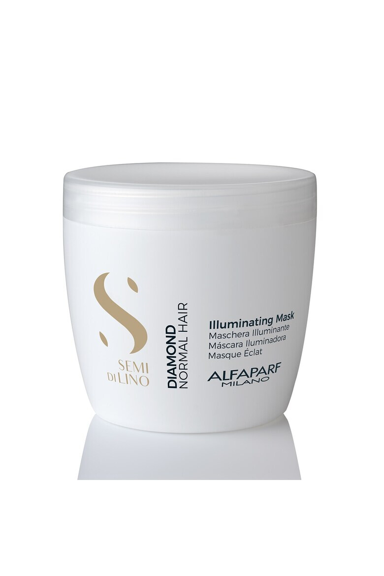 Alfaparf Masca pentru stralucire fara sulfati Semi di Lino Diamond Illuminating Mask 500 ml - Pled.ro