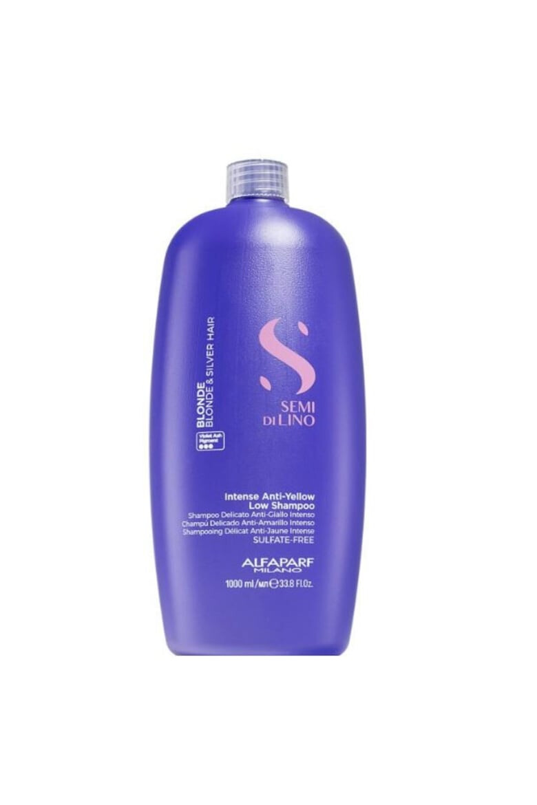 Alfaparf Milano Sampon nuantator pentru parul blond cu suvite Semi di Lino Blonde unisex 1000 ml - Pled.ro