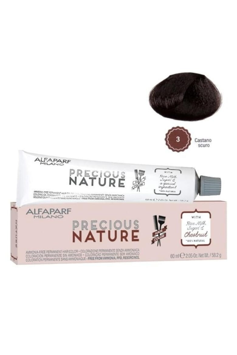 Alfaparf Milano Vopsea Permanenta fara amoniac Precious Nature 10.1 Biondo Extrachiaro Cenere Femei 60 ml - Pled.ro