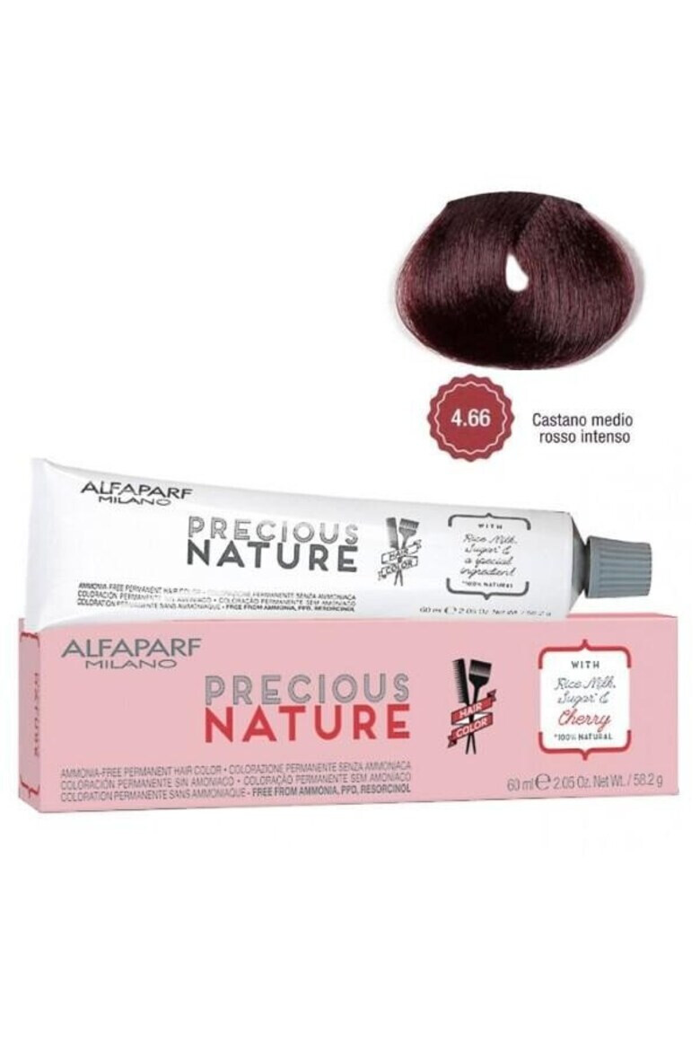 Alfaparf Milano Vopsea Permanenta fara amoniac Precious Nature 10.1 Biondo Extrachiaro Cenere Femei 60 ml - Pled.ro