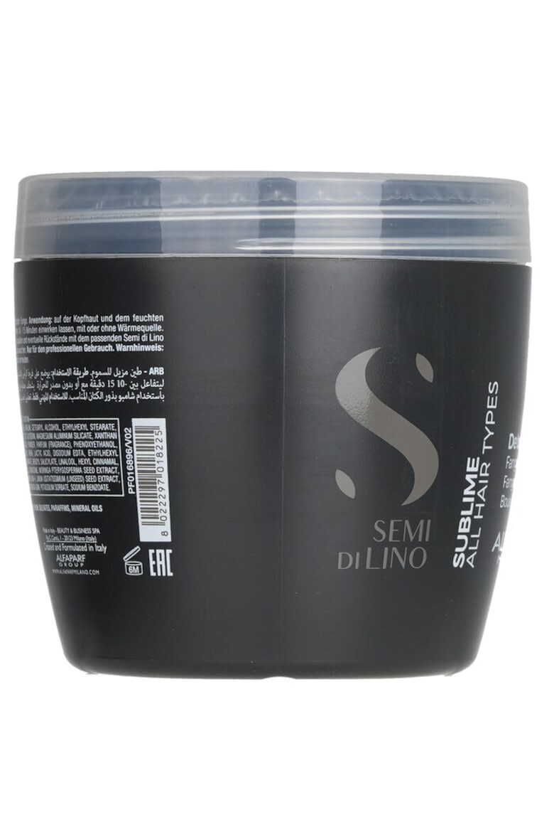 Alfaparf Tratament detoxifiant pentru par cu namol Sublime 500ml - Pled.ro