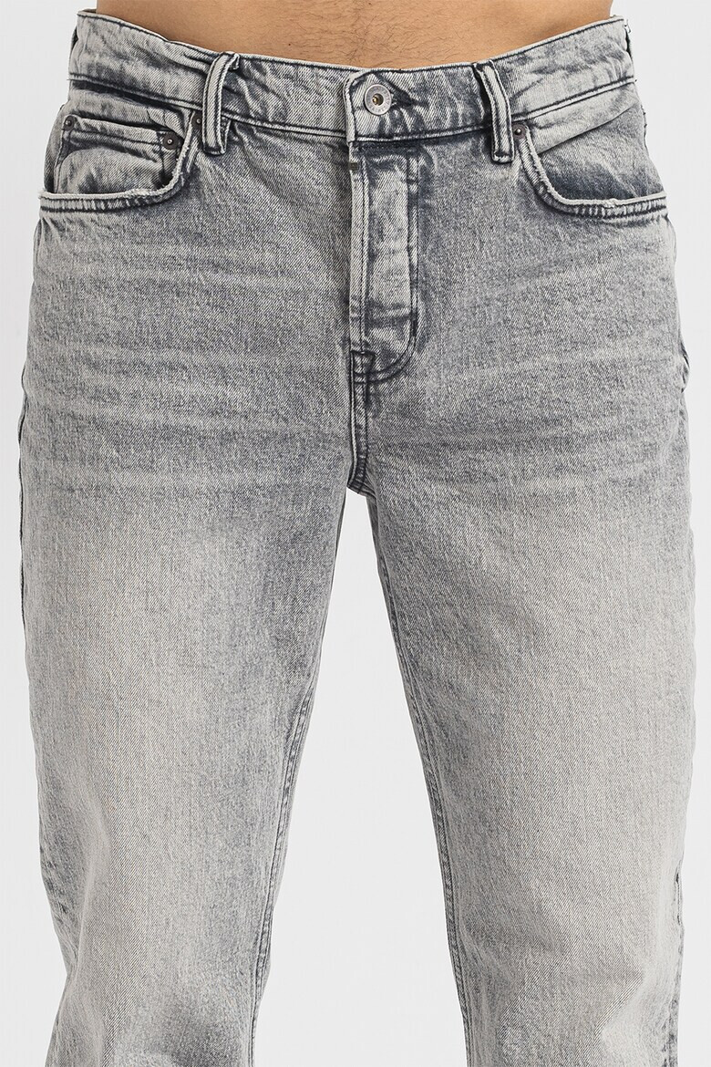 AllSaints Blugi drepti cu aspect decolorat - Pled.ro