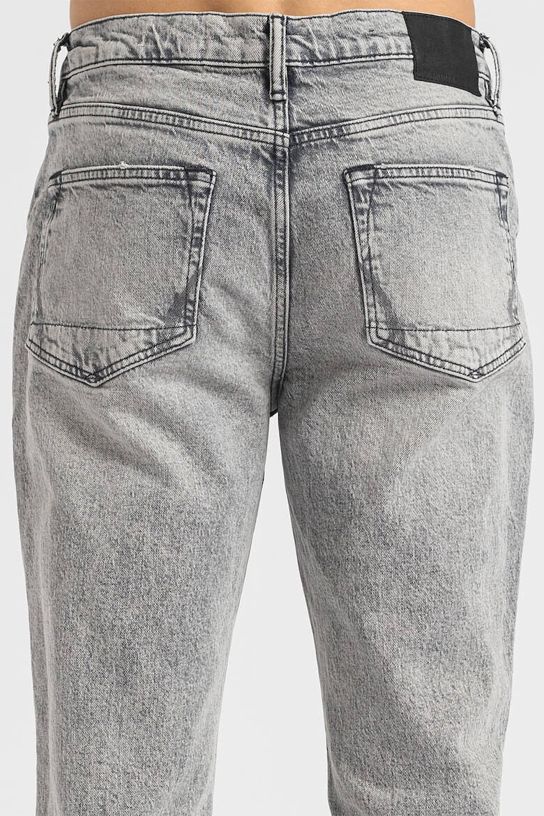 AllSaints Blugi drepti cu aspect decolorat - Pled.ro