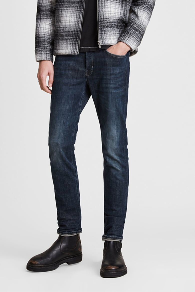 AllSaints Blugi slim fit cu aspect decolorat Rex - Pled.ro