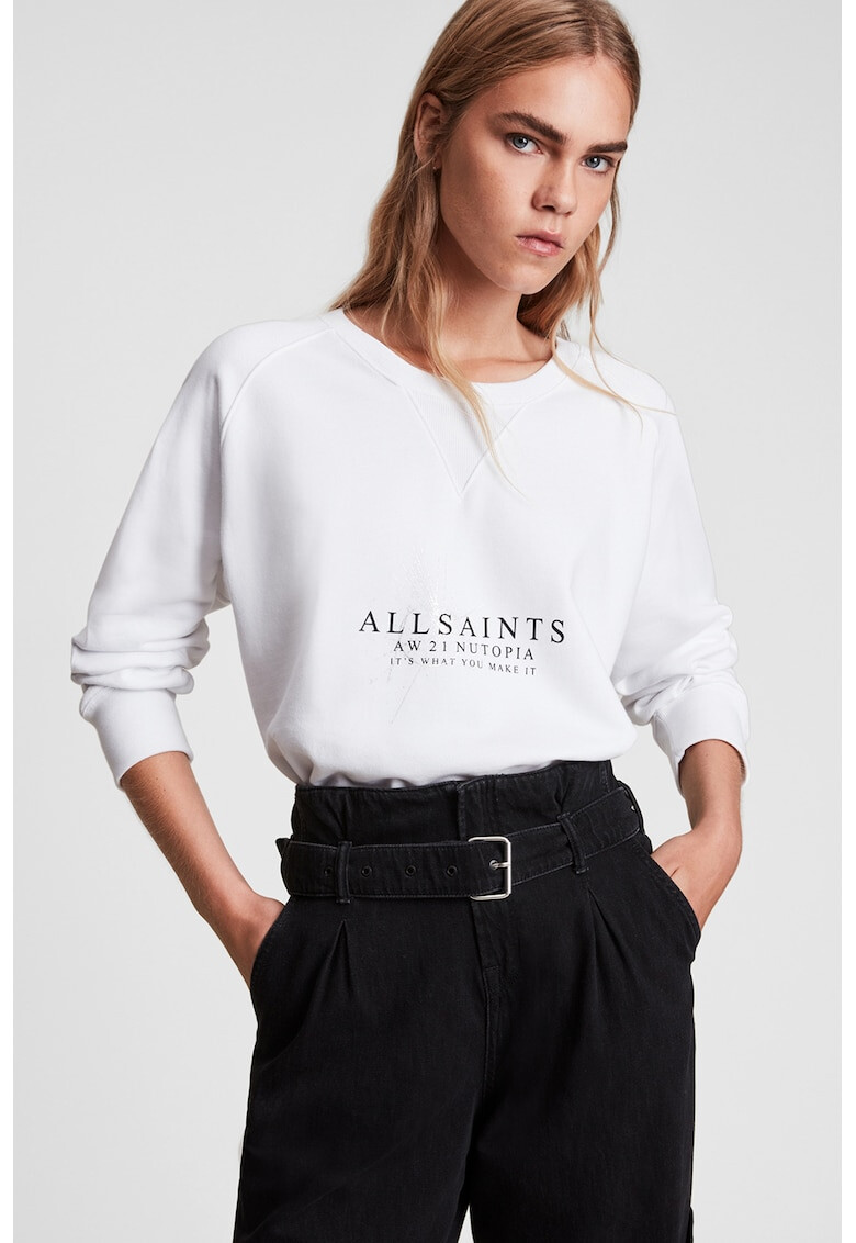 AllSaints Bluza sport cu logo Heavenly - Pled.ro