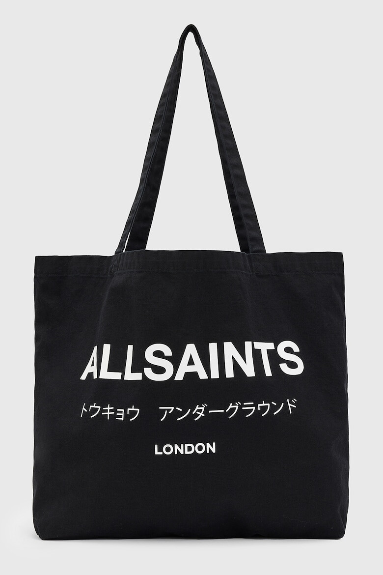 AllSaints Geanta tote cu logo Underground - Pled.ro