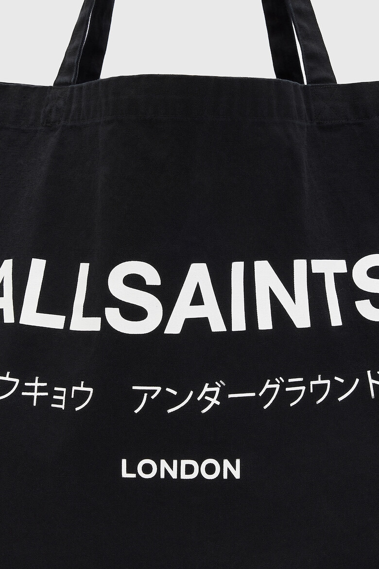 AllSaints Geanta tote cu logo Underground - Pled.ro