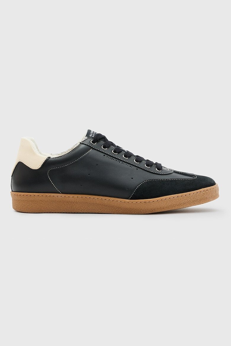 AllSaints Pantofi sport din piele cu insertii din piele intoarsa - Pled.ro