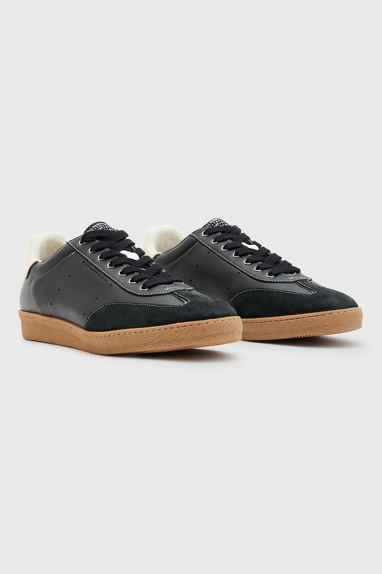 AllSaints Pantofi sport din piele cu insertii din piele intoarsa - Pled.ro