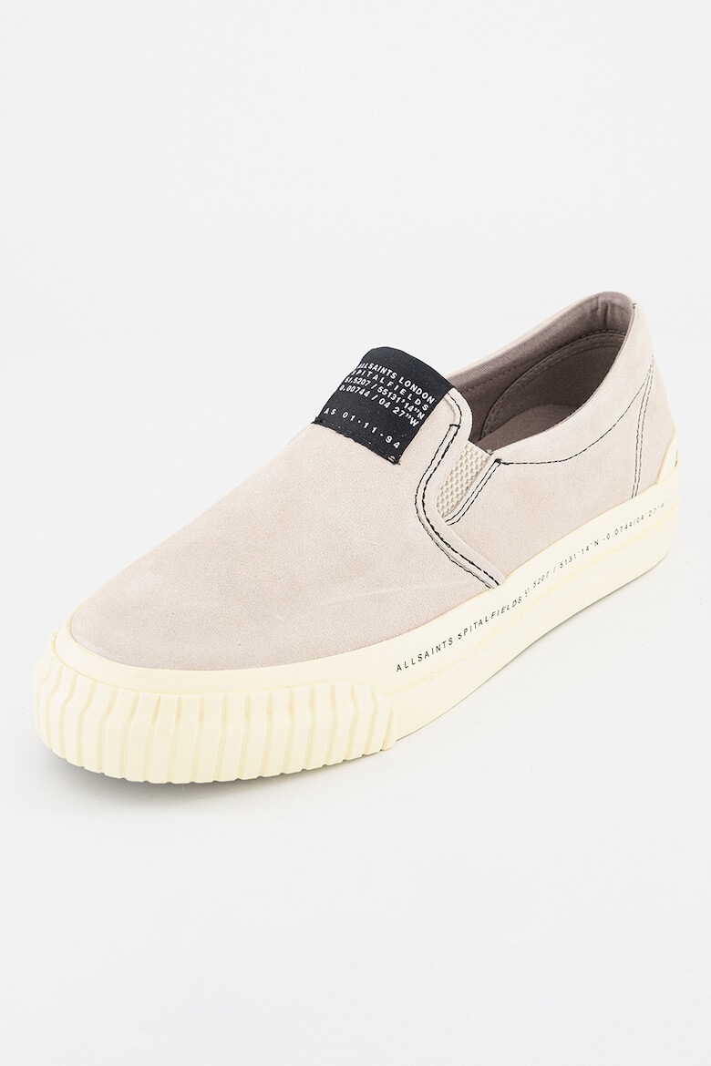 AllSaints Pantofi sport slip-on de piele intoarsa - Pled.ro