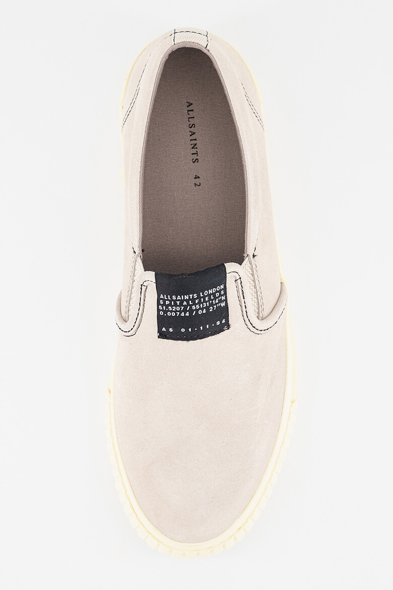 AllSaints Pantofi sport slip-on de piele intoarsa - Pled.ro