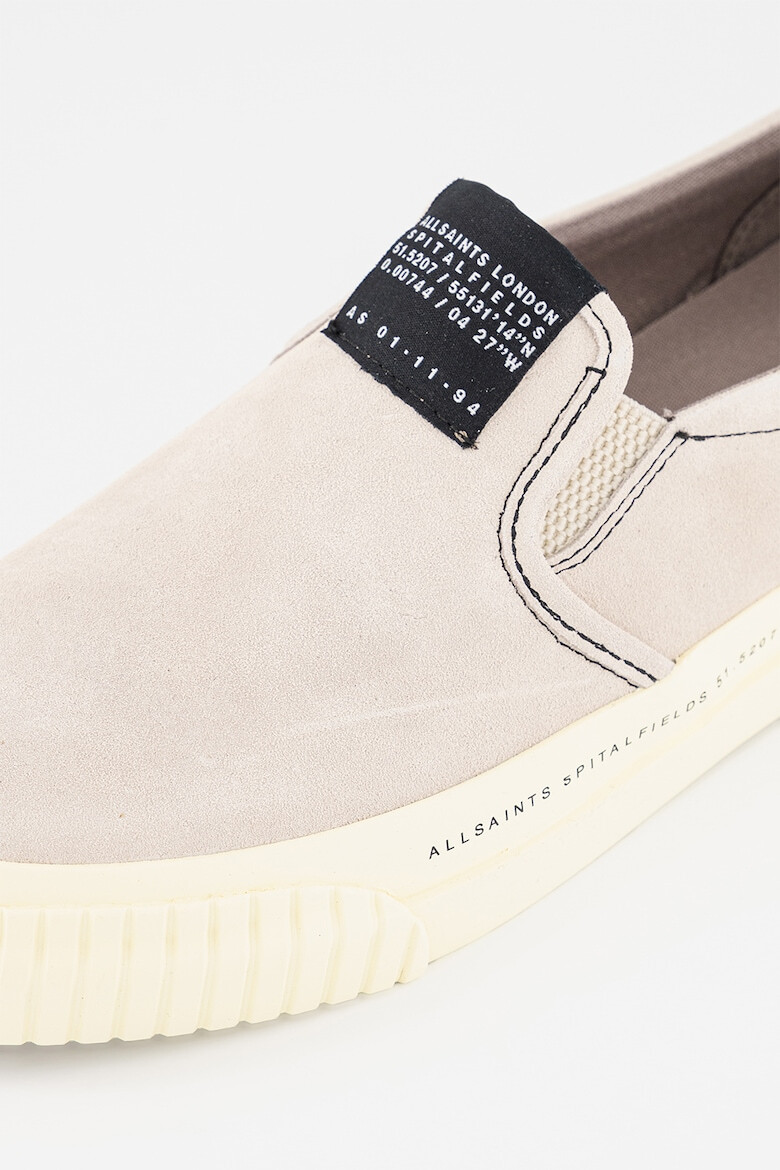 AllSaints Pantofi sport slip-on de piele intoarsa - Pled.ro