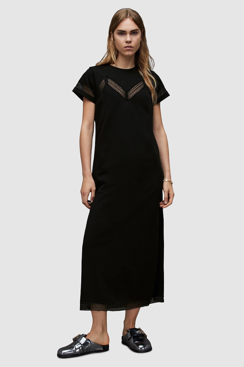 AllSaints Rochie cu insertii de dantela Anna - Pled.ro