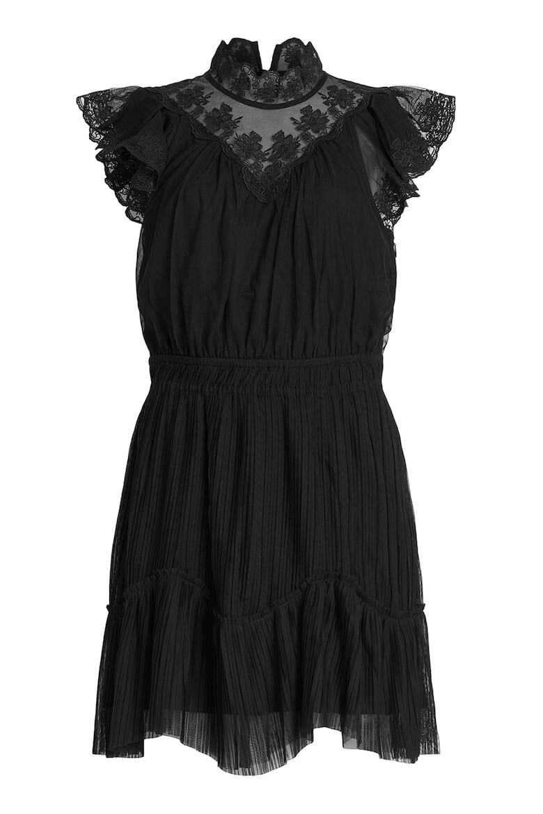 AllSaints Rochie cu insertii de dantela Azura - Pled.ro