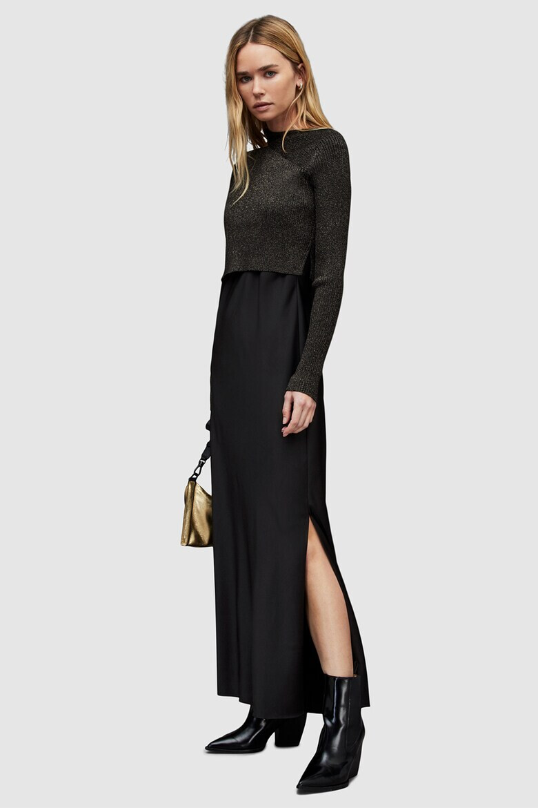 AllSaints Rochie midi cu model 2 in 1 Studio - Pled.ro