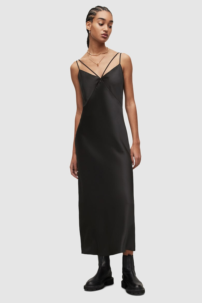 AllSaints Rochie midi cu model 2in1 - Pled.ro