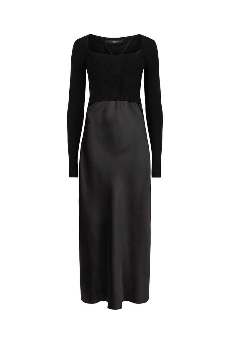 AllSaints Rochie midi cu model 2in1 - Pled.ro