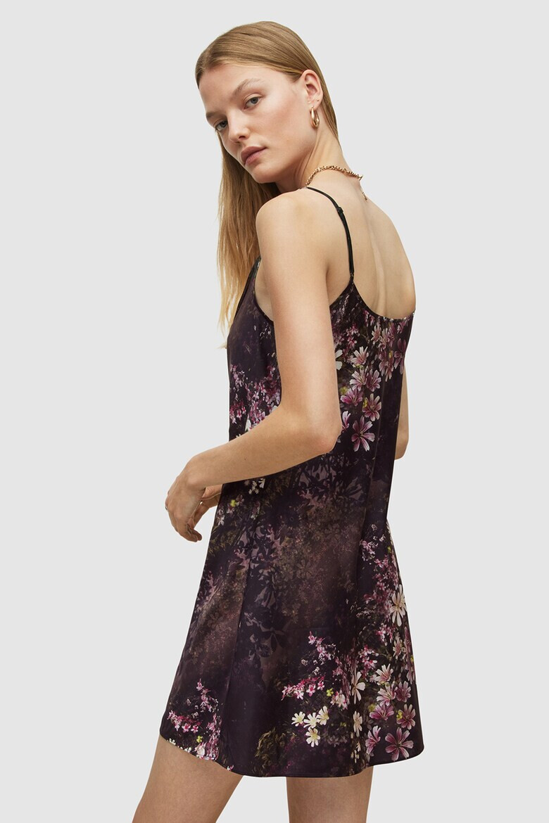 AllSaints Rochie midi cu model floral Haddi - Pled.ro