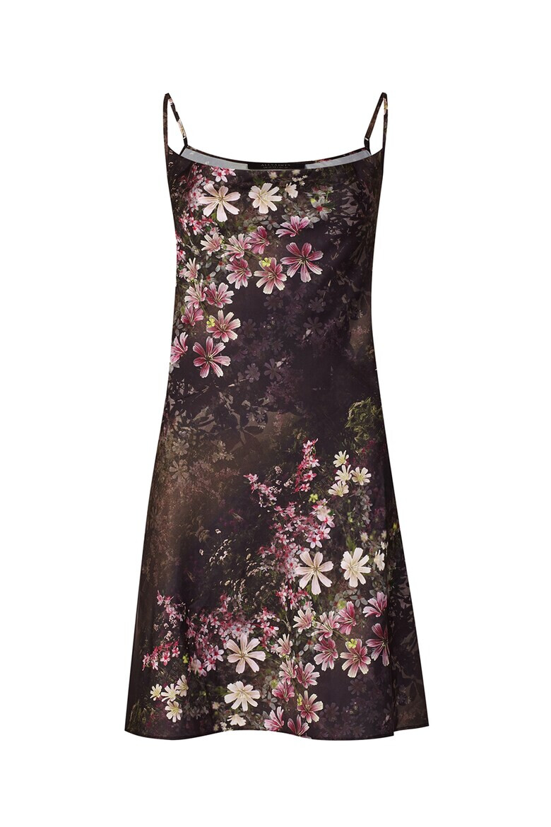 AllSaints Rochie midi cu model floral Haddi - Pled.ro