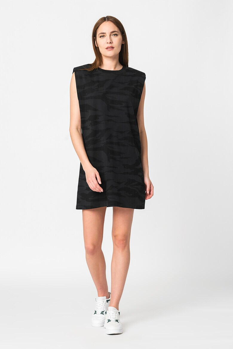 AllSaints Rochie mini cu umeri dublati - Pled.ro