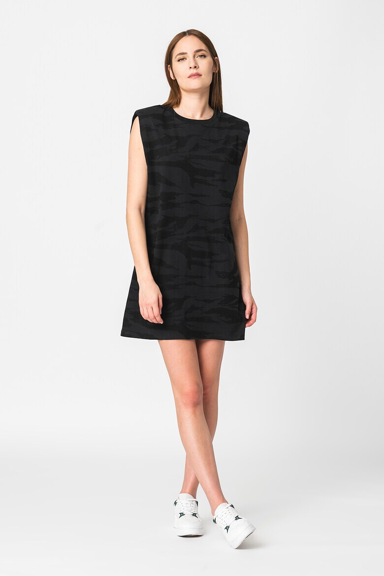 AllSaints Rochie mini cu umeri dublati - Pled.ro