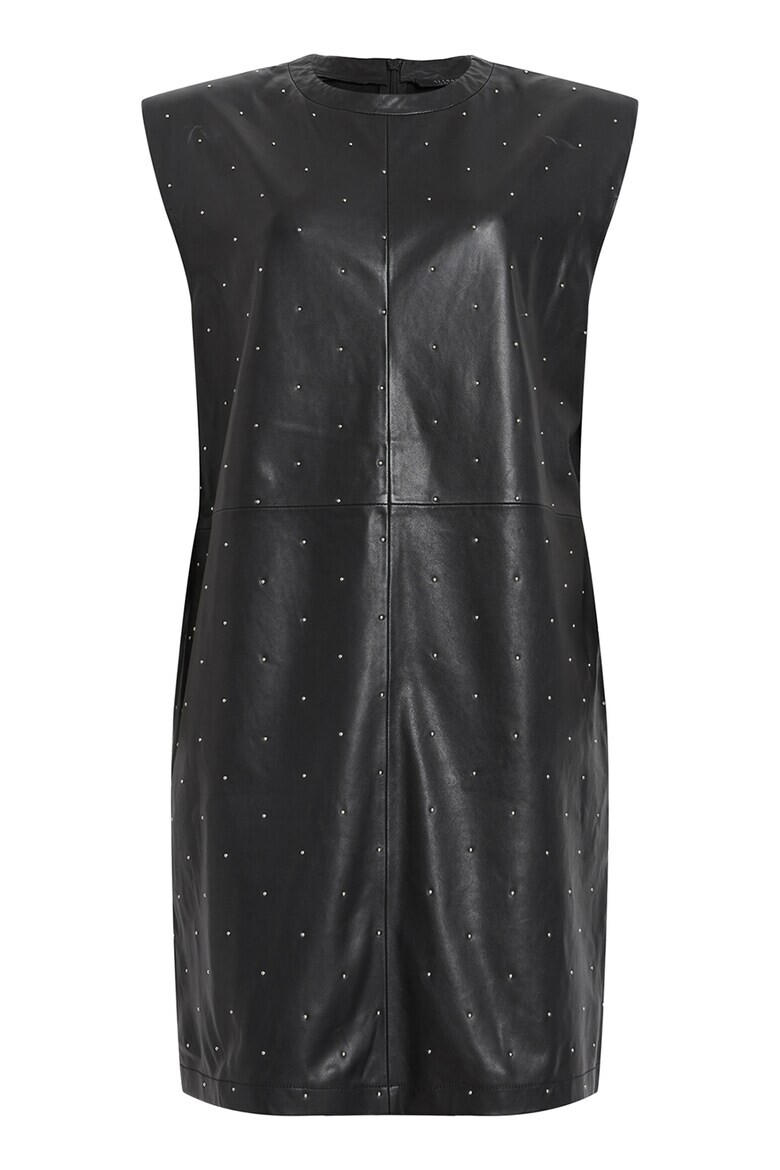 AllSaints Rochie mini din piele cu aplicatii cu nituri Mika - Pled.ro