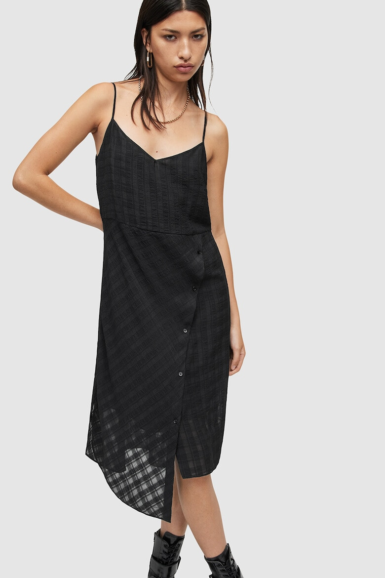 AllSaints Set de rochie asimetrica si pulover Agnes - Pled.ro