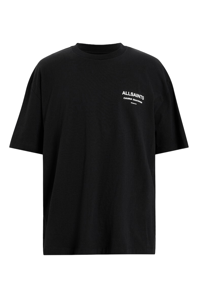 AllSaints Tricou supradimensionat de bumbac organic Sanctum - Pled.ro