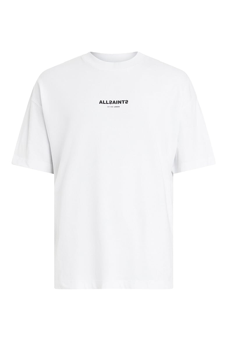 AllSaints Tricou supradimensionat de bumbac organic Subverse - Pled.ro