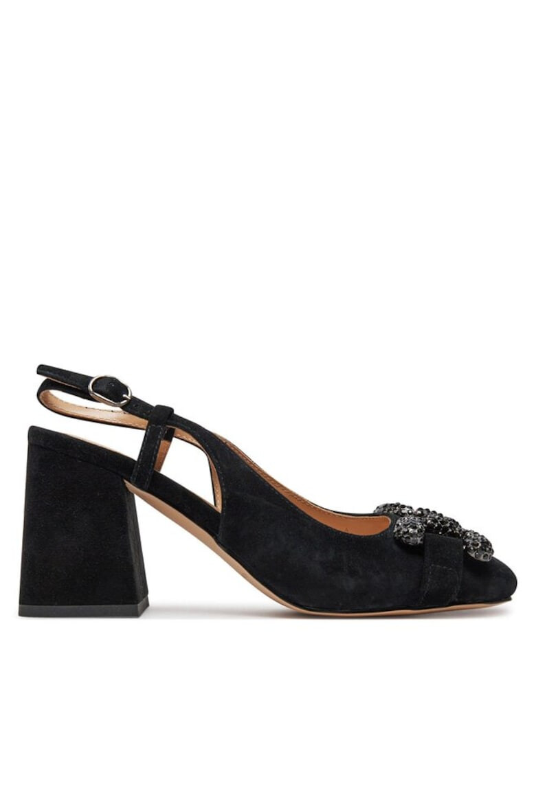 ALMA EN PENA Pantofi dama 303762315 Piele intoarsa Negru - Pled.ro