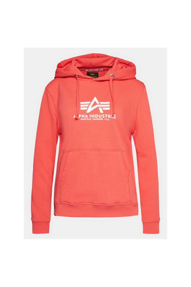 ALPHA INDUSTRIES Bluza sport dama 863425 Rosu Bumbac - Pled.ro